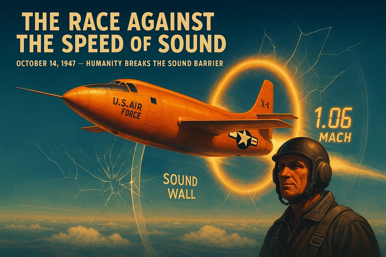 Humanity breaks the sound barrier